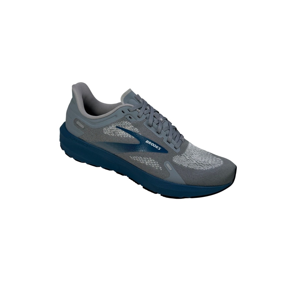 Brooks Launch 9 Running Shoes Mens 11 D Grey Midnight White 110386-1D-063
